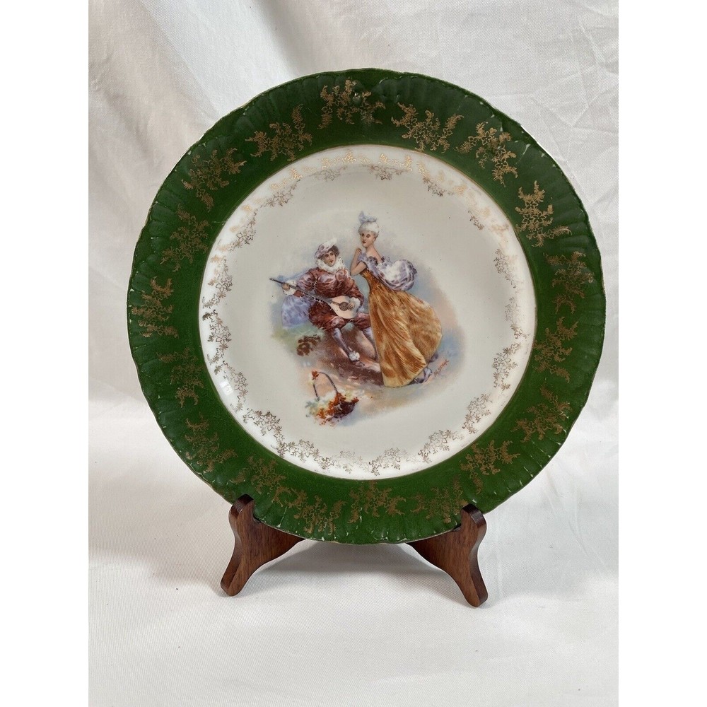Antique Victoria Carlsbad Austria Hand Painted Porcelain Stahl